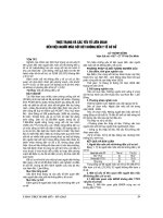 THỰC TRẠNG và các yếu tố LIÊN QUAN đến VIỆC NGƯỜI mắc sốt rét KHÔNG đến y tế cơ sở