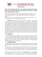 Nhân một trường hợp nhồi máu cơ tim cấp biến chứng ngừng tuần hoàn được cứu sống nhờ phối hợp chặt chẽ giữa khoa cấp cứu  đơn vị can thiệp mạch vành  khoa hồi sức tích cực (1)