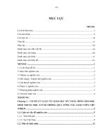 Giáo dục kỹ năng mềm thông qua công tác giáo viên chủ nhiệm cho học sinh trường THCS linh đông quận thủ đức thành phố hồ chí minh