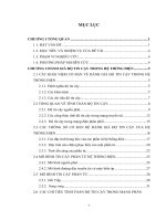 Đánh giá độ tin cậy cung cấp điện và giải pháp cải thiện độ tin cậy của điện lực sông hinh  phú yên