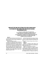 ĐÁNH GIÁ kết QUẢ PHÂN TÍCH và sử DỤNG số LIỆU sẵn có TRONG THEO dõi và cải THIỆN CHẤT LƯỢNG CHƯƠNG TRÌNH CHĂM sóc điều TRỊ HIV AIDS tại hà nội năm 2010 2011