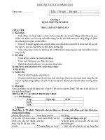 GIÁO ÁN VẬT LÝ 10 NÂNG CAO