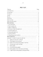 Tích hợp hoạt động hướng nghiệp vào môn công nghệ lớp 11 tại các trường THPT của thành phố thủ dầu một, tỉnh bình dương