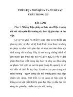 TIỂU LUẬN môn QUẢN lý cơ sở vật CHẤT TRONG GD