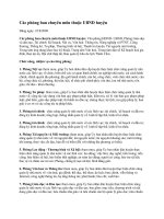 Các phòng ban chuyên môn thuộc UBND huyện 