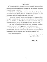 Đánh giá thực trạng và tiềm năng phát triển chăn nuôi bò thịt tại xã mường cai, huyện sông mã, tỉnh sơn la 