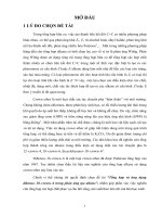 TỔNG hợp và ỨNG DỤNG DIBENZO18CROWN6 TRONG PHẢN ỨNG tạo ALKENE