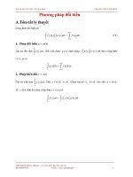 CHUYÊN ĐỀ PHƯƠNG PHÁP BIẾN ĐỔI