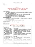 Giáo án sinh học 10 2015 2016 