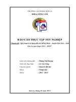 Quy hoạch sử dụng đất xã chiềng kheo huyện mai sơn tỉnh sơn la giai đoạn 2012 2020 