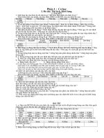 ĐỀ CƯƠNG ôn tập vật lý từ lớp 6 9