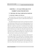 THỰC TRẠNG HOẠT ĐỘNG BAO THANH TOÁN tại VIỆT NAM