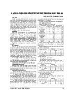 SO SÁNH GIÁ TRỊ của CỘNG HƯỞNG từ với PHẪU THUẬT TRONG CHẨN đoán u MÀNG não