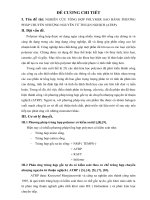 ĐỀ CƯƠNG CHI TIẾT đề tài   NGHIÊN cứu TỔNG hợp POLYMER SAO BẰNG PHƯƠNG PHÁP CHUYỂN NHƯỢNG NGUYÊN tử THUẬN NGHỊCH (ATRP)