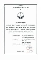 Khảo sát thực trạng kê đơn thuốc và việc thực hiện quy chế kê đơn thuốc trong điều trị ngoại trú tại bệnh viện e và bạch mai trong quý i năm 2009