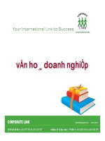Bài giảng văn hóa doanh nghiệp