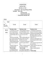 Chủ đề bản thân lớp ghép 2 3 4 