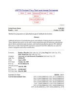 Method for preparation of polyethylene glycol aldehyde derivatives