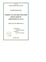 Khảo sát họat động quản trị bán hàng của công ty cổ phần dược phẩm trung ương i năm 2008
