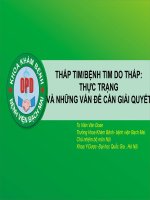 THẤP TIM  BỆNH TIM DO THẤP   THỰC TRẠNG và NHỮNG vấn đề cần GIẢI QUYẾT