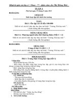 GA LỚP 4 VNEN TUẦN 1