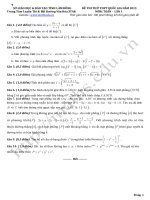 đề thi THỬ TOÁN THEO CẤU TRÚC BỘ