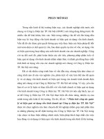 Phân tích công tác quản lý và hiệu quả sử dụng vốn kinh doanh tại công ty điện lực TP  hà nội