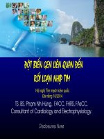 Đột biến gen liên quan đến rối loạn nhịp tim