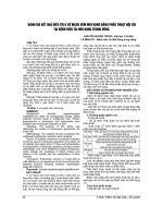 ĐÁNH GIÁ kết QUẢ điều TRỊ u xơ MẠCH vòm mũi HỌNG BẰNG PHẪU THUẬT nội SOI tại BỆNH VIỆN TAI mũi HỌNG TRUNG ƯƠNG