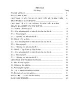 Xây dựng hệ thống câu hỏi trắc nghiệm khách quan môn các tập hợp số để đánh giá kết quả học tập của sinh viên cao đẳng tiểu học hệ chính quy tại trường cao đẳng sơn la 