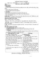 Giáo án hóa 8 năm học 2015 2016 