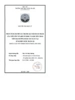 Phân tích chi phí cấu thành giá thành sản phẩm của viên nén vitaminPP 50mg và kim tiền thảo viên bao đường được sản xuất tại xí nghiệp dược phẩm 120