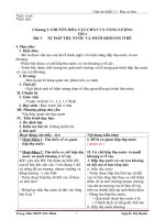 Giáo án sinh học 11 2015 2016 