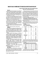 NHẬN xét QUA 225 TRƯỜNG hợp cắt TOÀN bộ dạ dày điều TRỊ UNG THƯ dạ dày