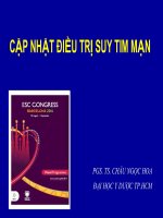 CẬP NHẬT điều TRỊ SUY TIM mạn NEW2014