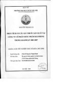 Phân tích cơ cấu giá thuốc sản xuất tại công ty cổ phần dược phẩm hải phòng