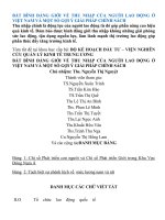 Bất bình đẳng giới về thu nhập của người lao động ở việt nam và một số gợi ý giải pháp chính sách