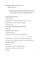 CHUYÊN đề PHÁT âm