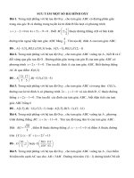 77 bài tập HÌNH oxy