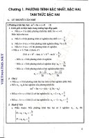 38 chuyên đề về phương trình, hệ phương trình các loại từ dễ đến khó