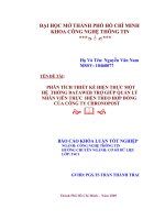 Phân tích thiết kế hiện thực một hệ thống dataweb trợ giúp quản lý nhân viên thực hiện theo hợp đồng của công ty chronopost