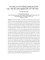Nợ công và xử lý khủng hoảng nợ tại hy lạp   bài học kinh nghiệm đối với việt nam 