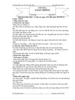 giáo án mầm non lớp chồi chủ đề giao thông