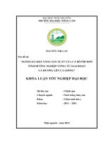 Đánh giá khả năng sản xuất của cá rô phi đơn tính đường nghiệp ương từ giai đoạn cá hương lên cá giống
