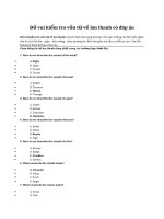 Đố vui kiểm tra vốn từ về âm thanh có đáp án