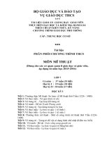 Giáo án mỹ thuật lớp 7 chuẩn kiến thức, kỹ năng năm học 2015 2016 