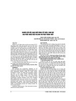 NGHIÊN cứu rối LOẠN CHỨC NĂNG TIẾT NIỆU, SINH dục SAU PHẪU THUẬT điều TRỊ UNG THƯ TRỰC TRÀNG THẤP