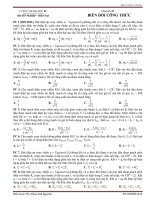 Luyện thi đại học điện xoay chiều   chuyên đề biến đổi công thức   ths  phan anh nguyên