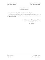 Giải pháp mở rộng hoạt động cho vay tiêu dùng tại ngân hàng Đầu Tư và Phát Triển Việt Nam chi nhánh Thăng Long