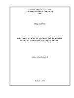 Điều khiển phân tán chuyển động robot công nghiệp shephent theo quỹ đạo định trước